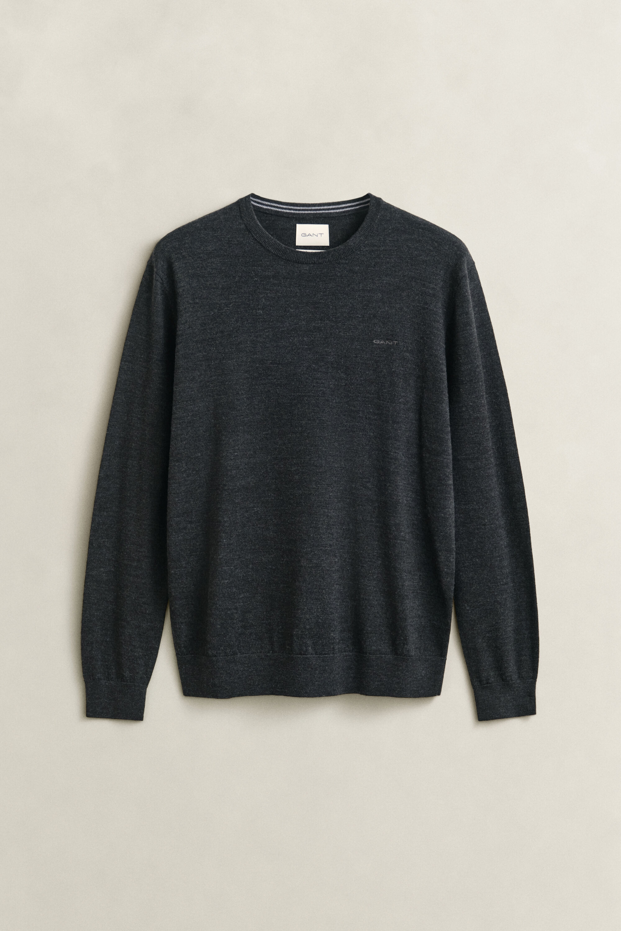 Maglia girocollo in lana merino