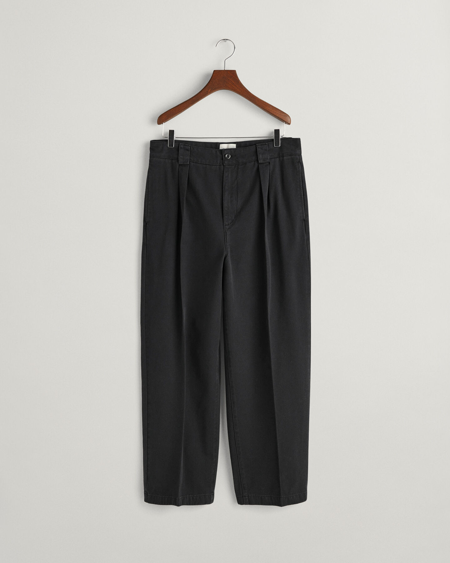 Pantaloni chino in twill con pinces