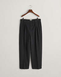 Pantaloni chino in twill con pinces