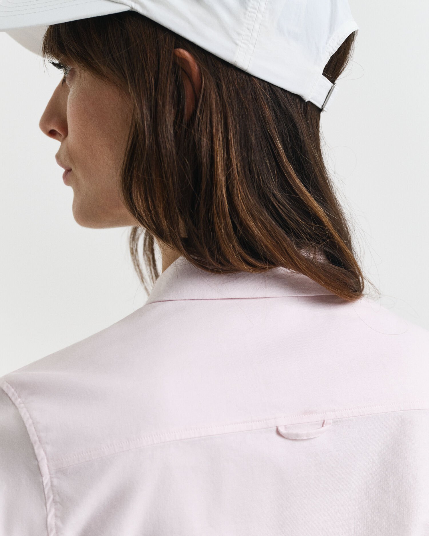 Camicia elasticizzata Oxford slim fit