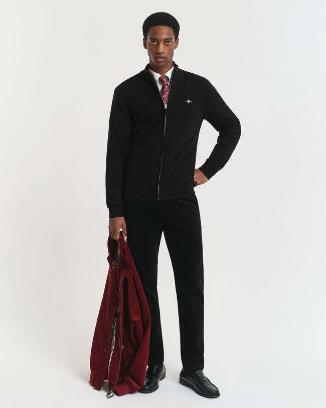 Pantaloni chino in velluto a coste slim fit