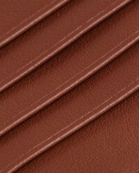 Porta carte di credito in pelle con zip