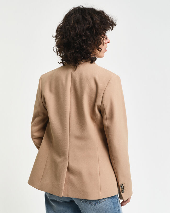Blazer in twill