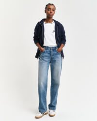 Felpa con zip e cappuccio Tonal Shield