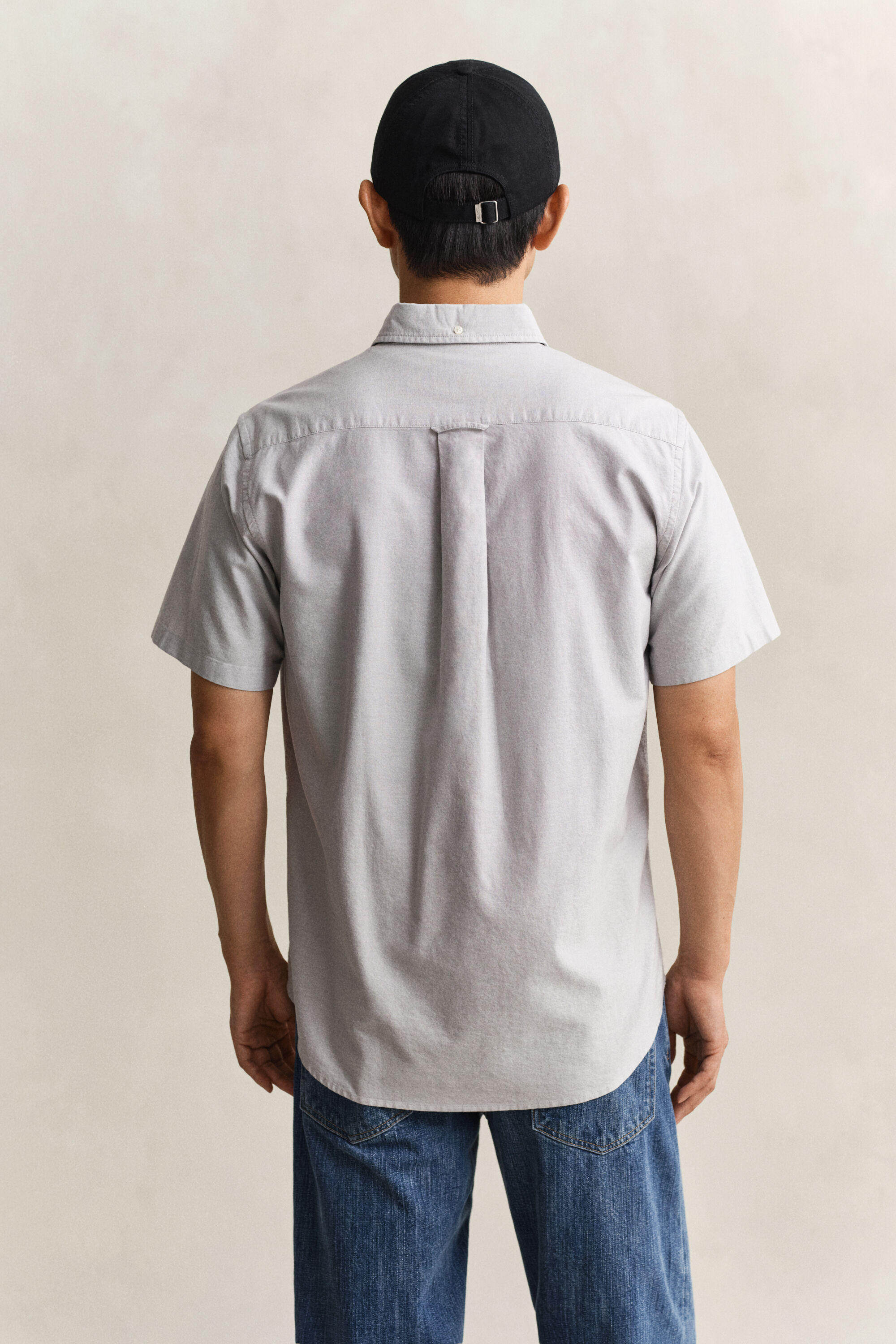 Camicia Oxford classica a maniche corte