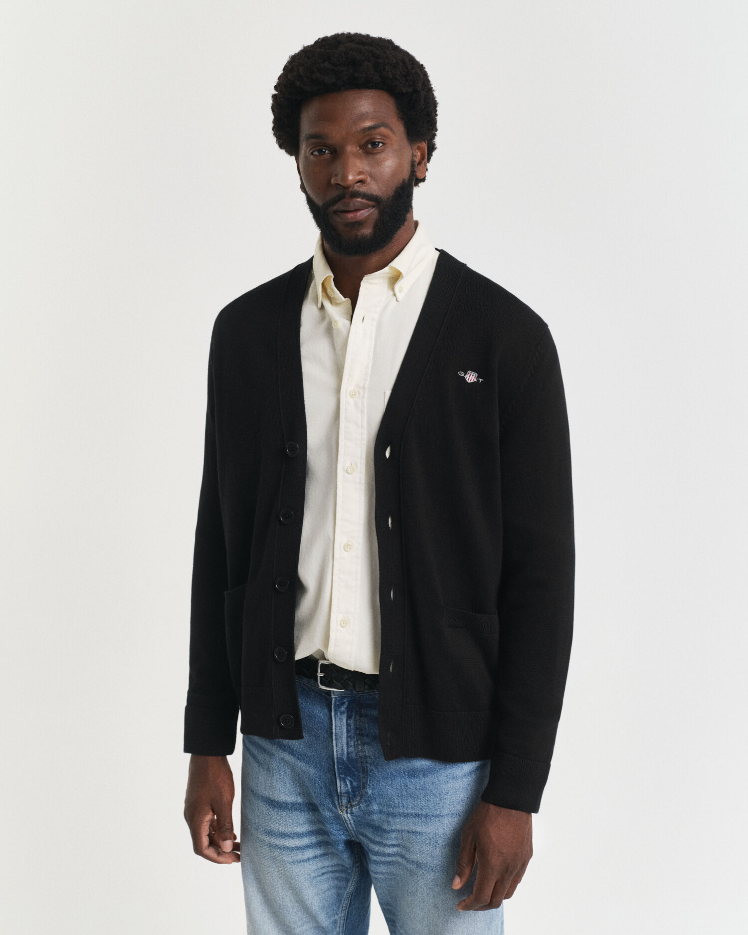 Cardigan casual in cotone