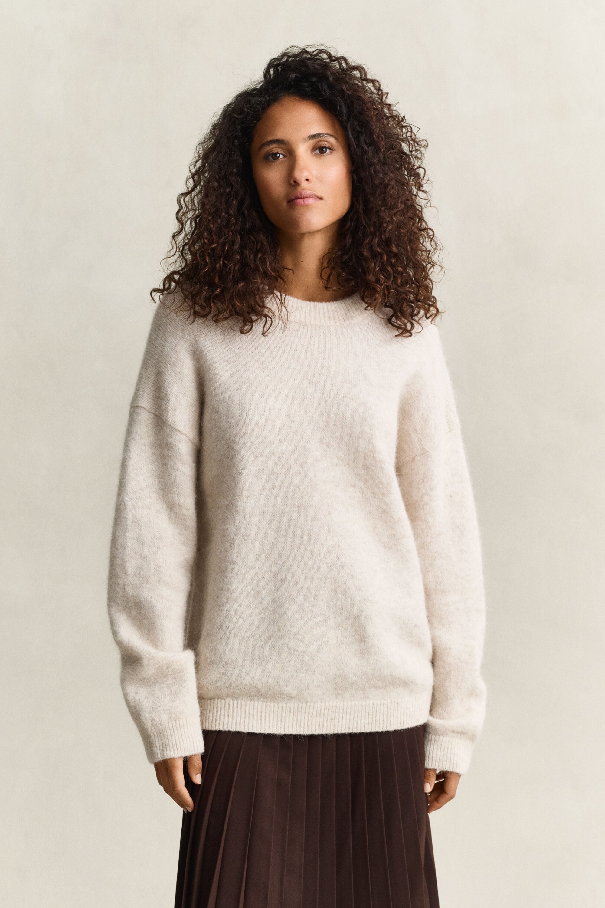 Maglia in misto lana d’alpaca