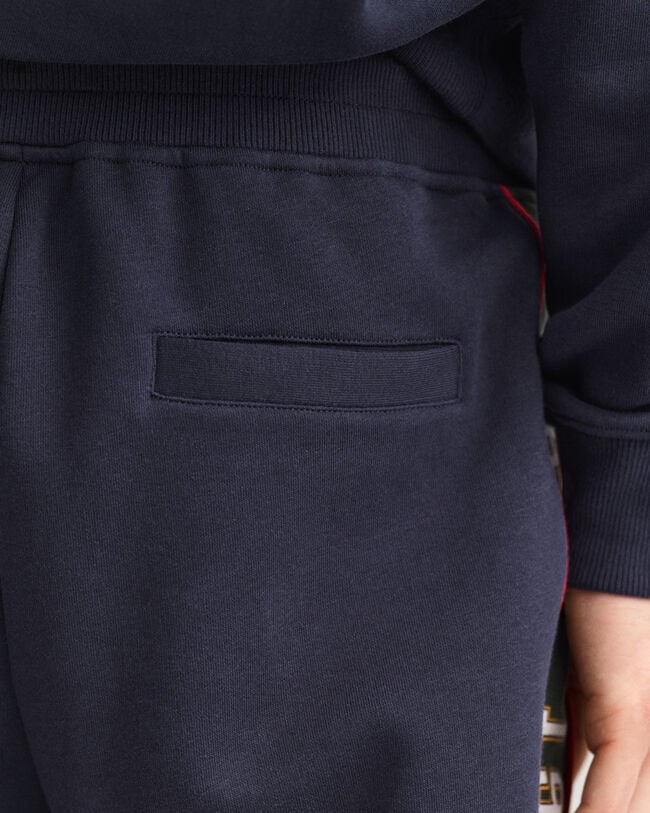 Pantaloni della tuta con lati a contrasto