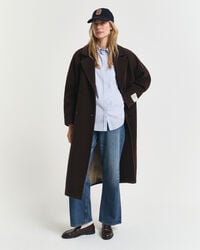 Camicia classica in popeline relaxed fit