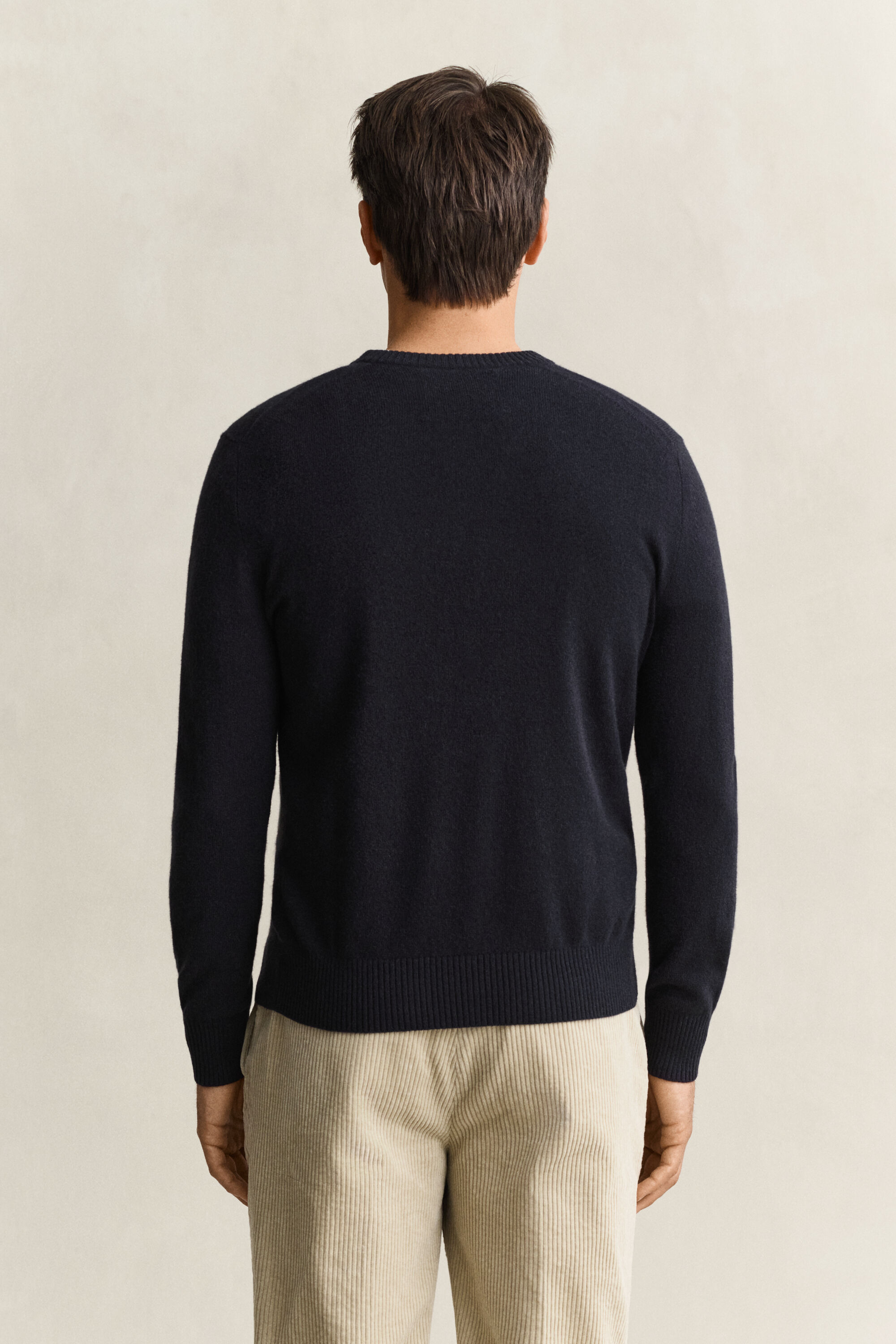 Maglia girocollo in cashmere