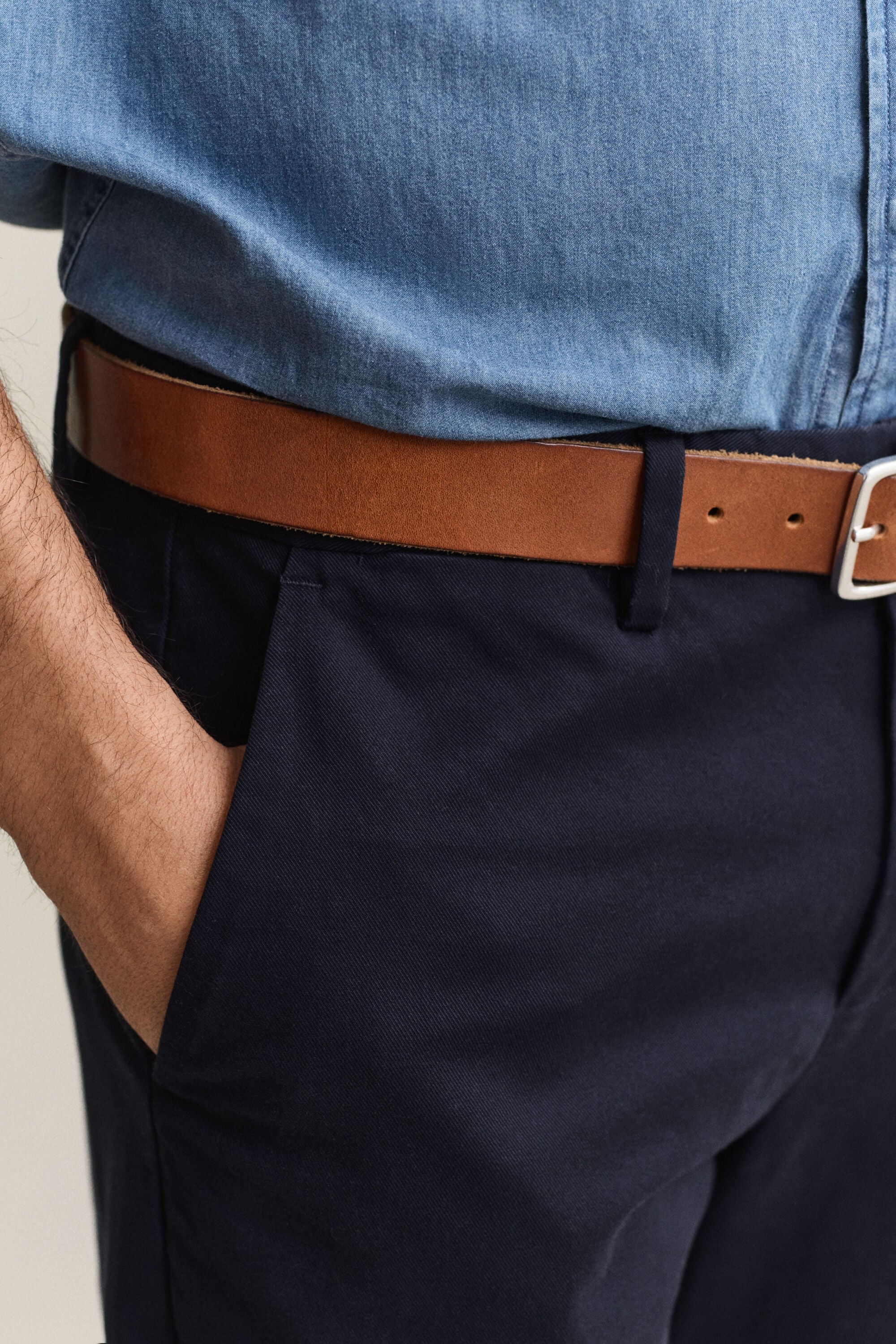 Pantaloni chino eleganti regular
