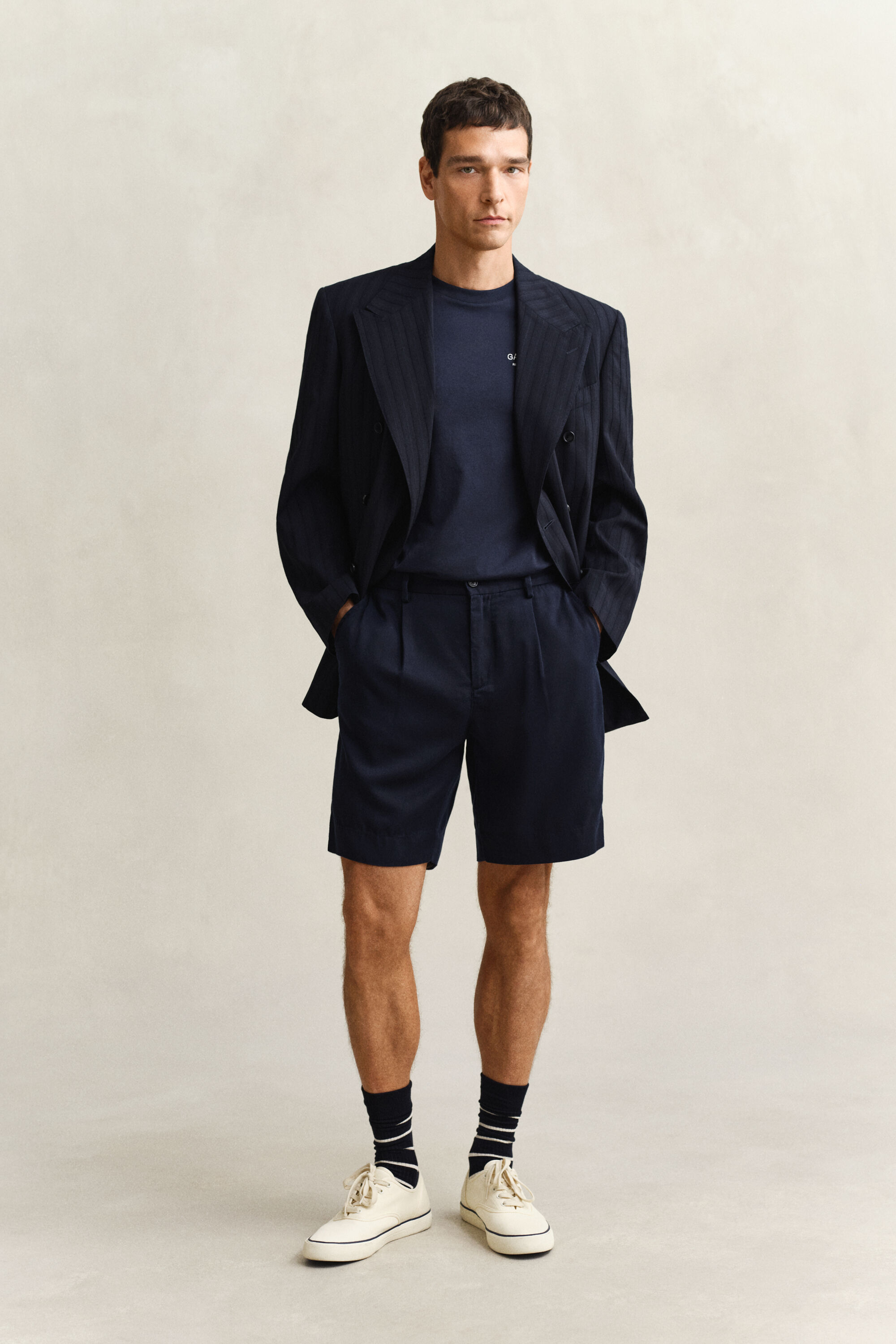 Pantaloncini in lyocell