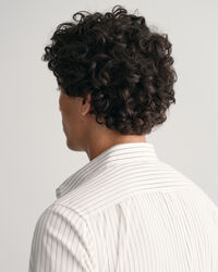 Camicia formale gessata slim fit