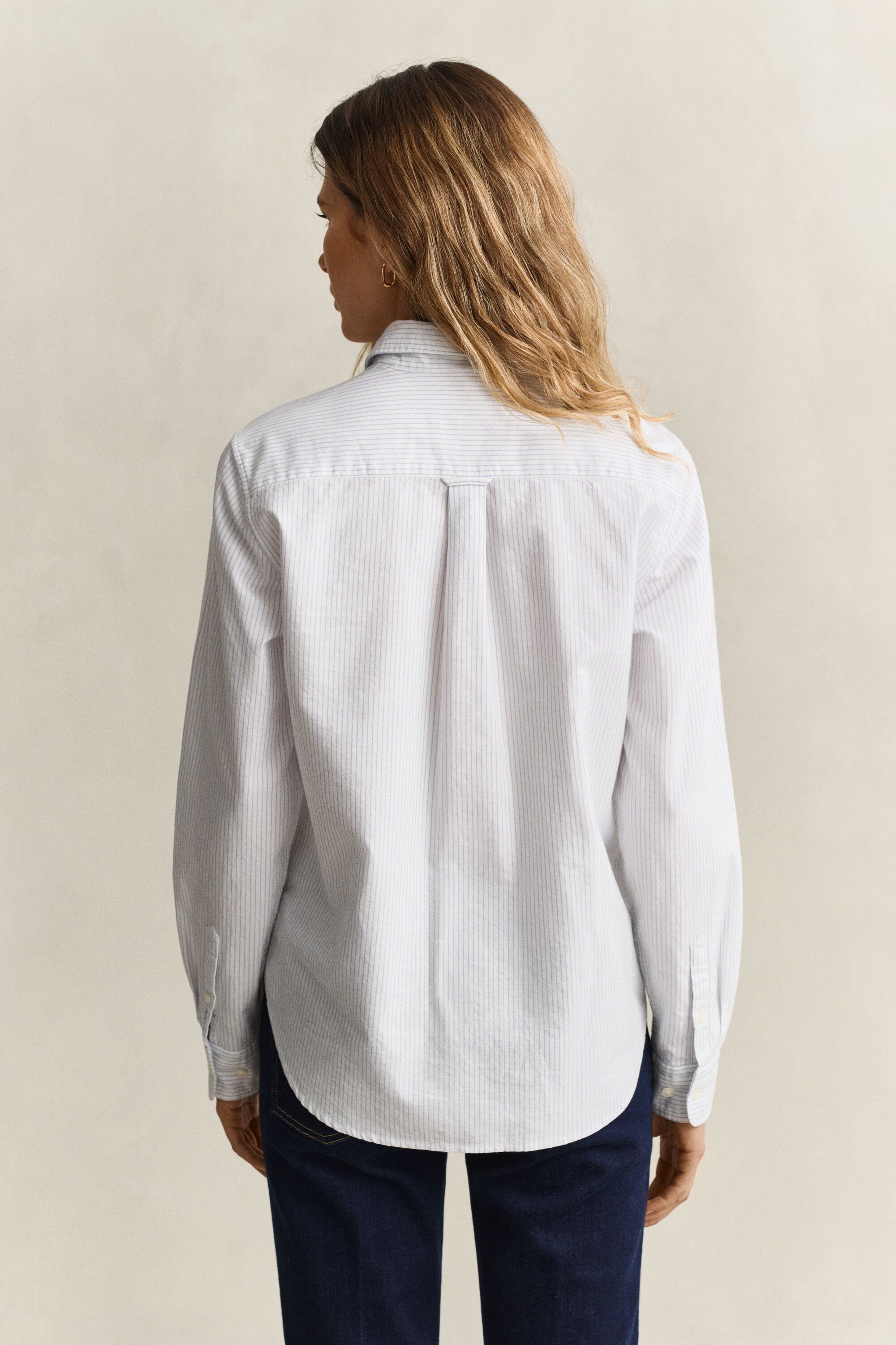 Camicia Oxford a righe Gant x Yale