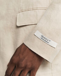 Blazer in lino regular fit