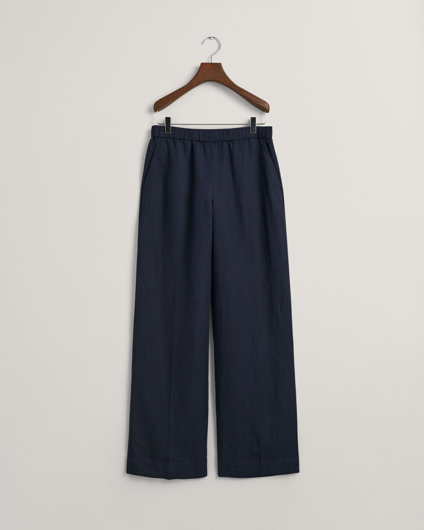 Pantaloni Pull-on in misto lino relaxed fit