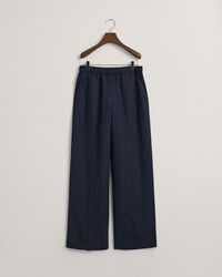 Pantaloni Pull-on in misto lino relaxed fit