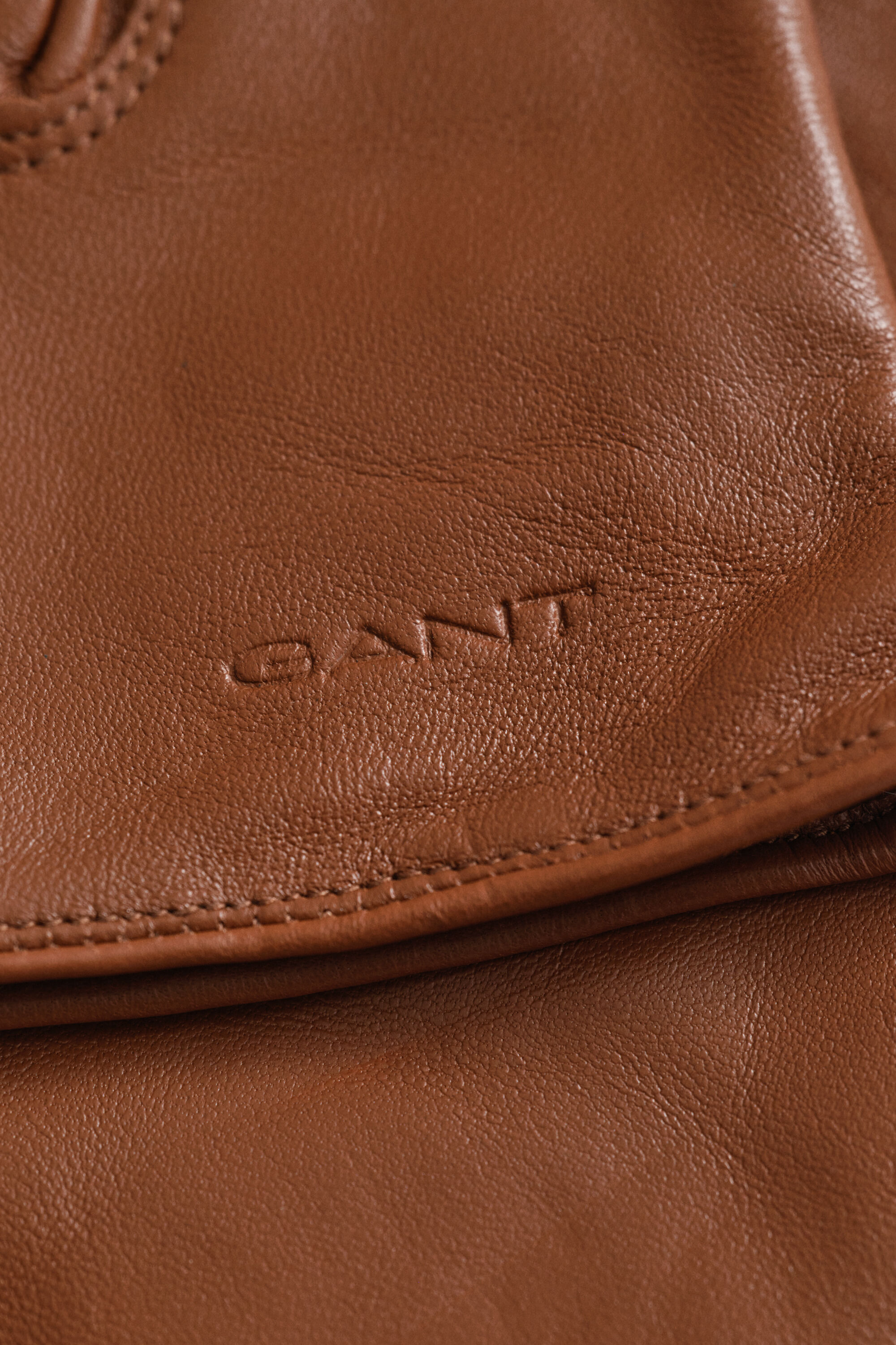 Guanti in pelle foderati in cashmere