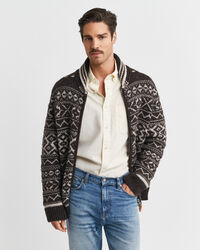 Cardigan jacquard