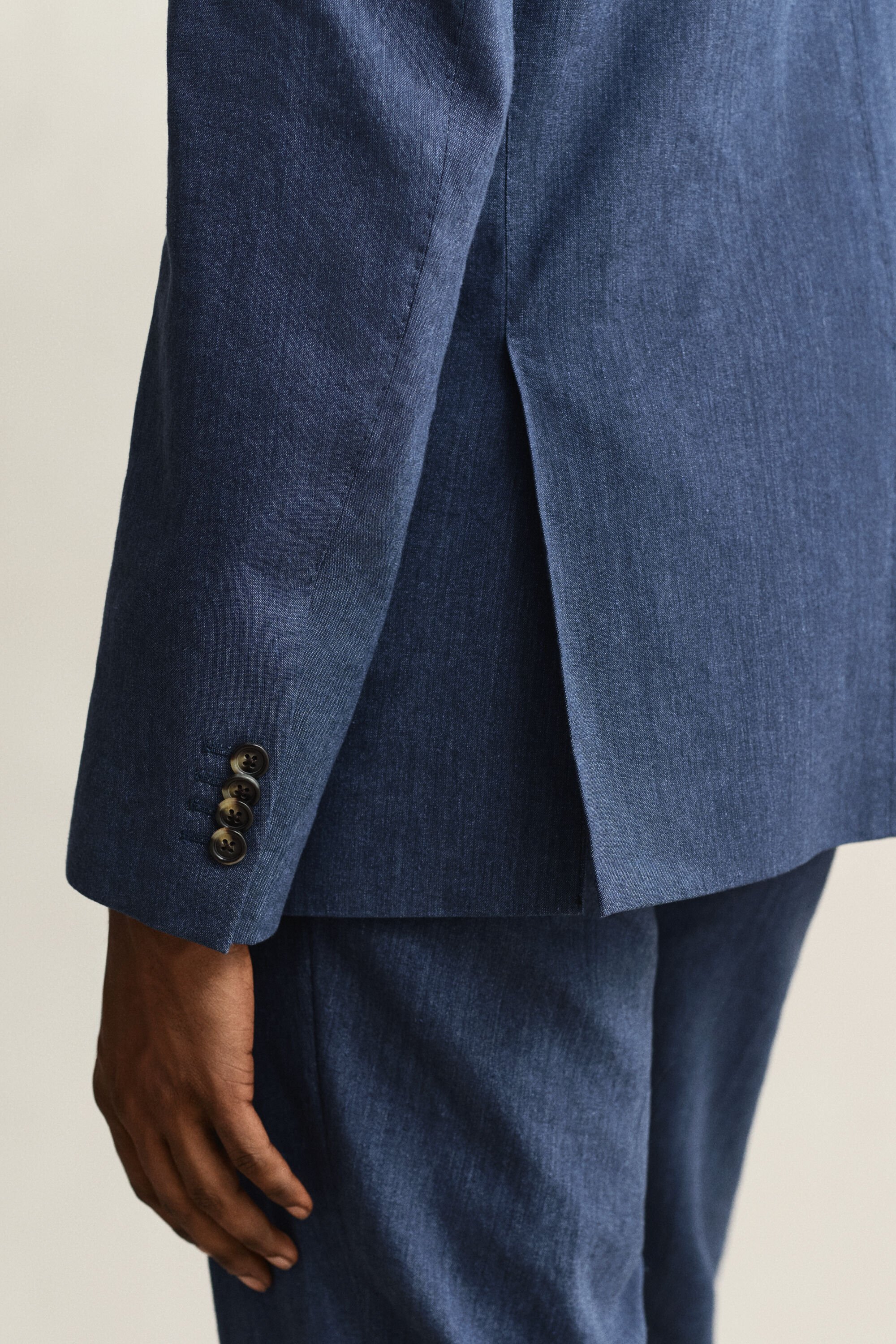 Giacca da abito in misto lino