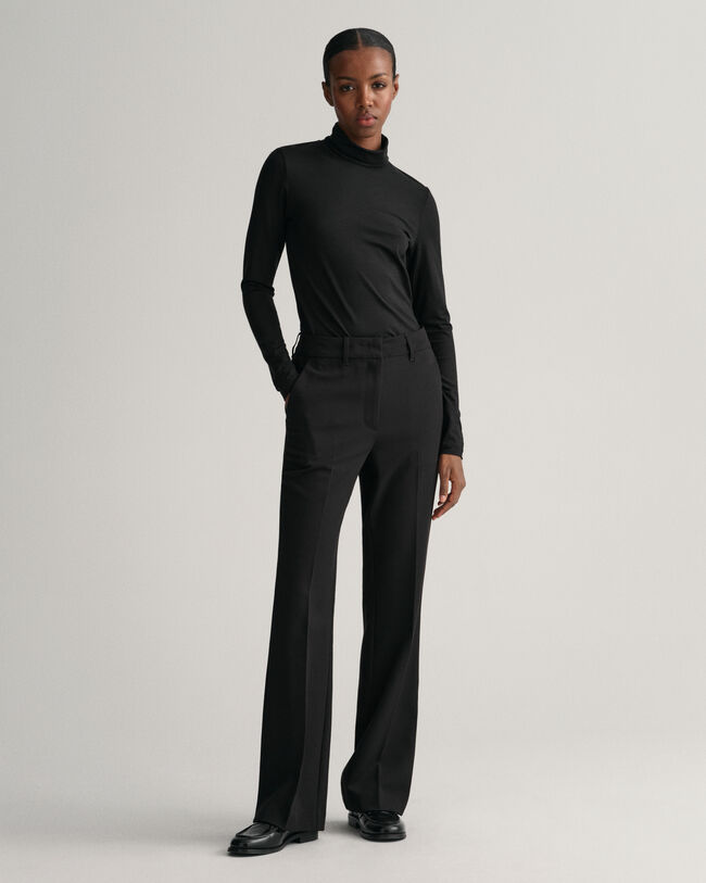 Pantaloni eleganti svasati slim fit