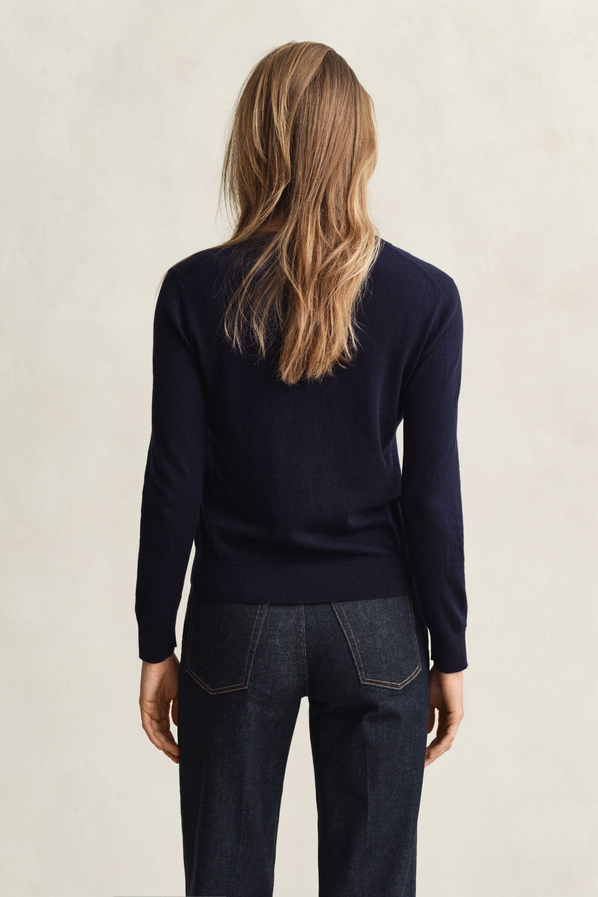 Cardigan girocollo leggero