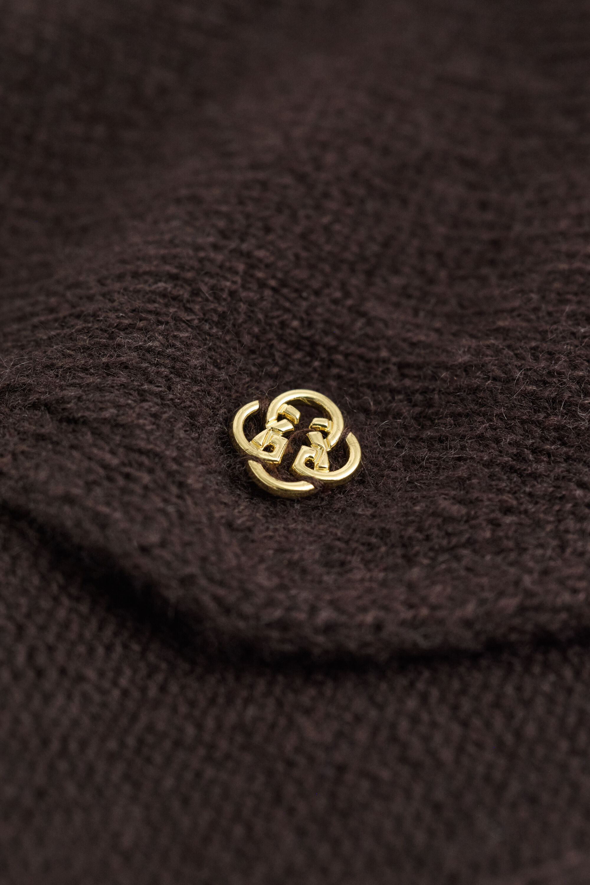 Sciarpa triangolare in lana e cashmere