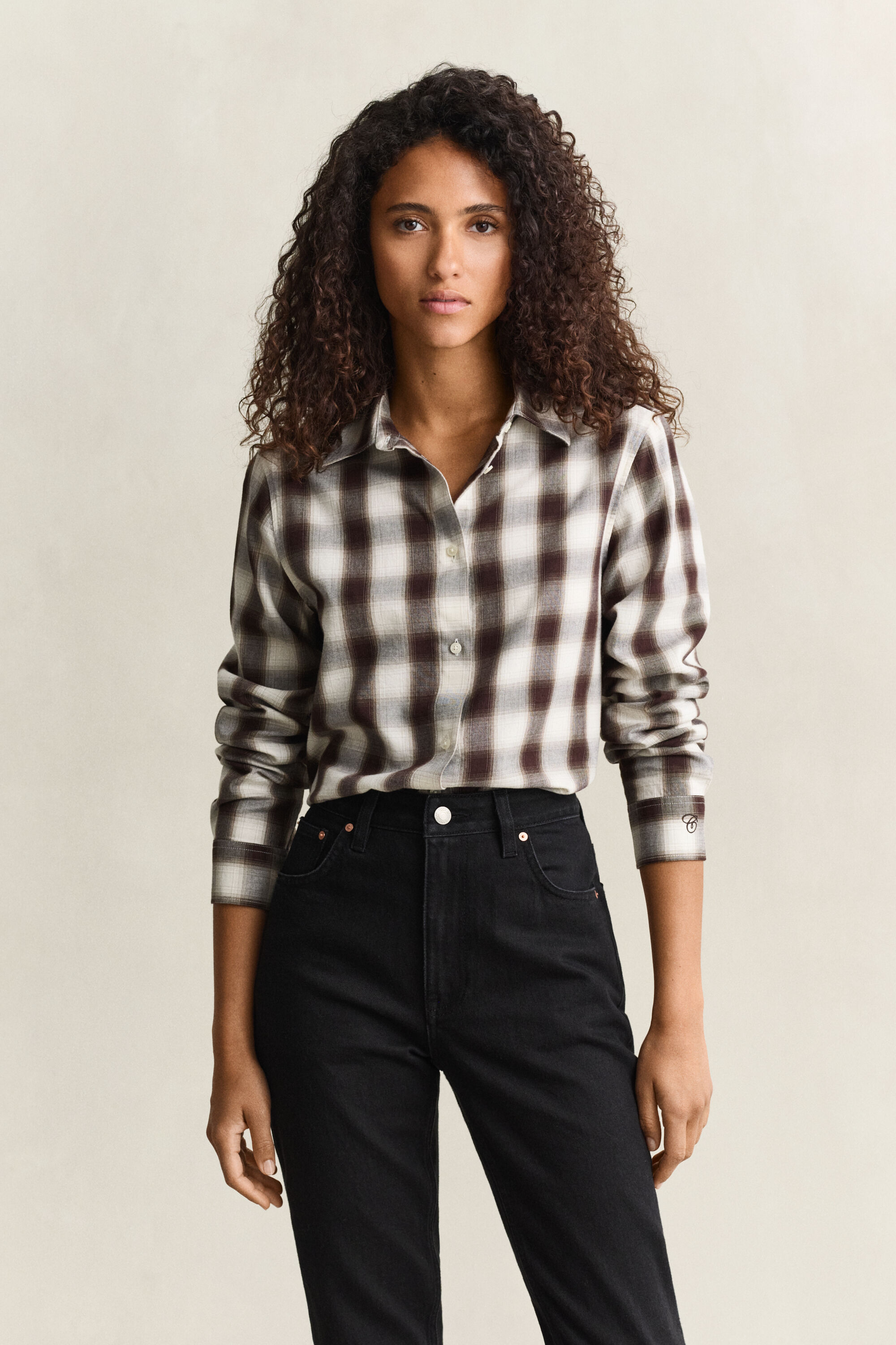 Camicia in flanella regular