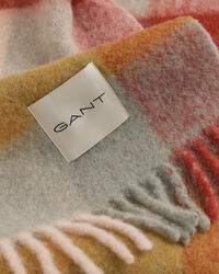 Sciarpa a quadri in misto lana d’alpaca