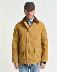 Giacca stile militare in tela