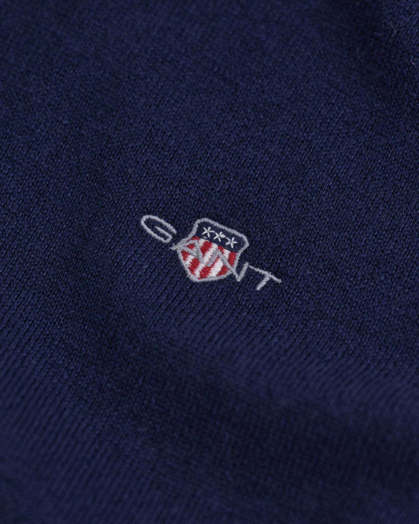 Maglia a collo alto in lana e cotone