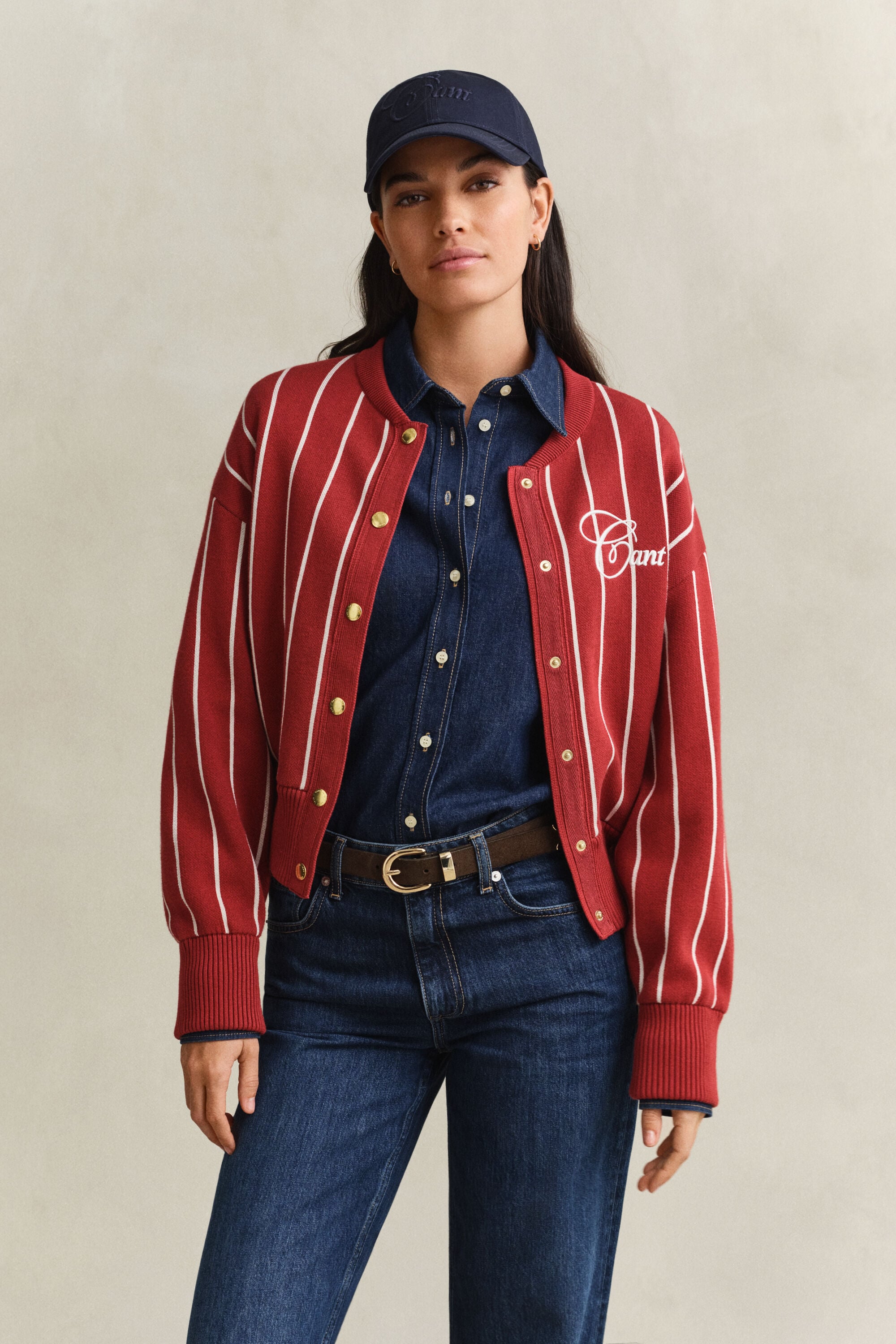 Varsity Jacket in maglia