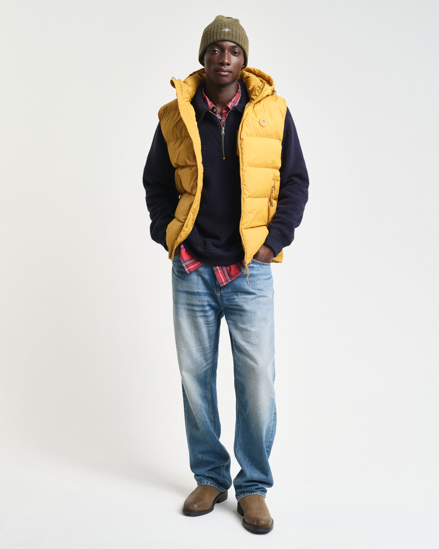 Piumino smanicato Active Cloud