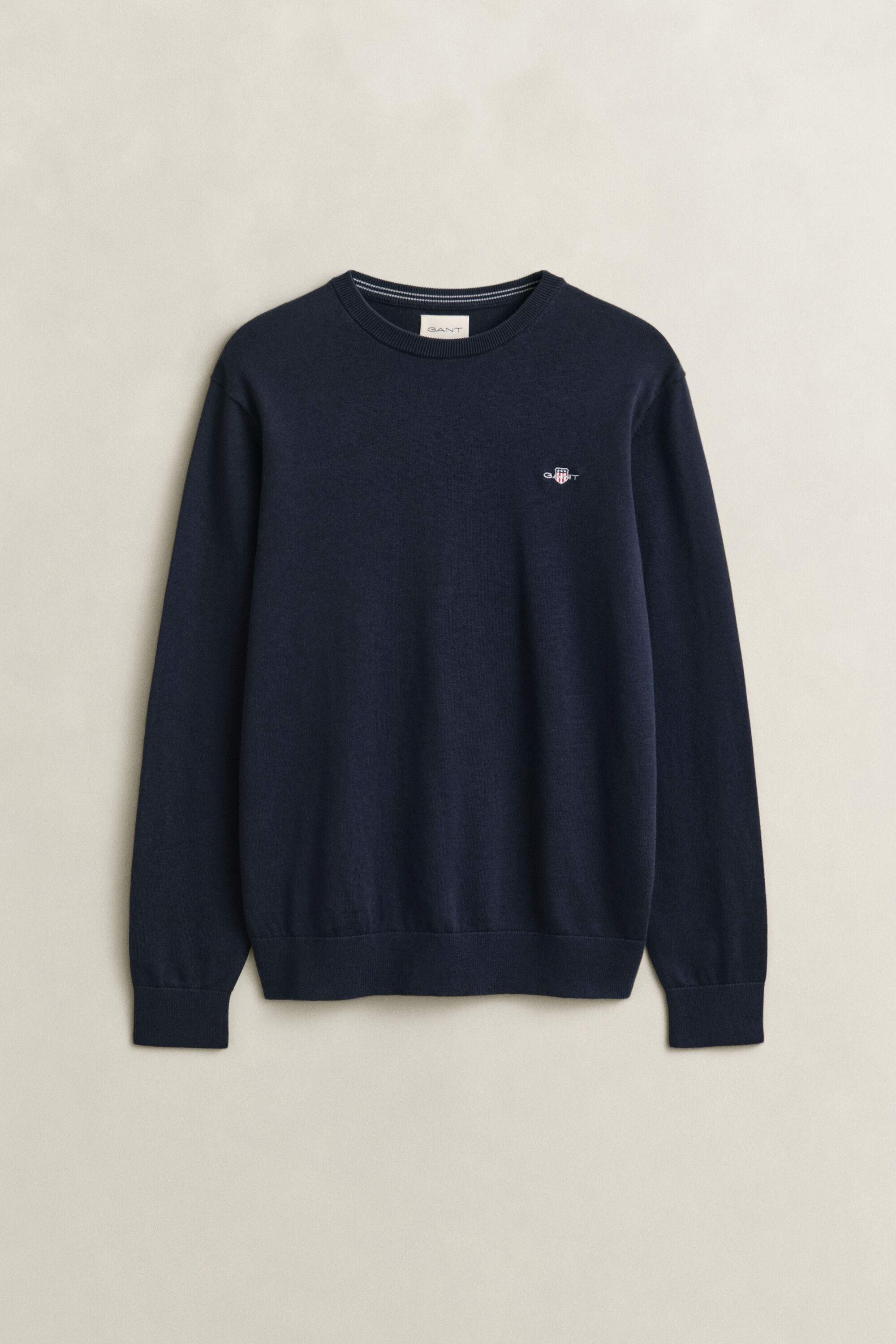 Maglia girocollo in cotone