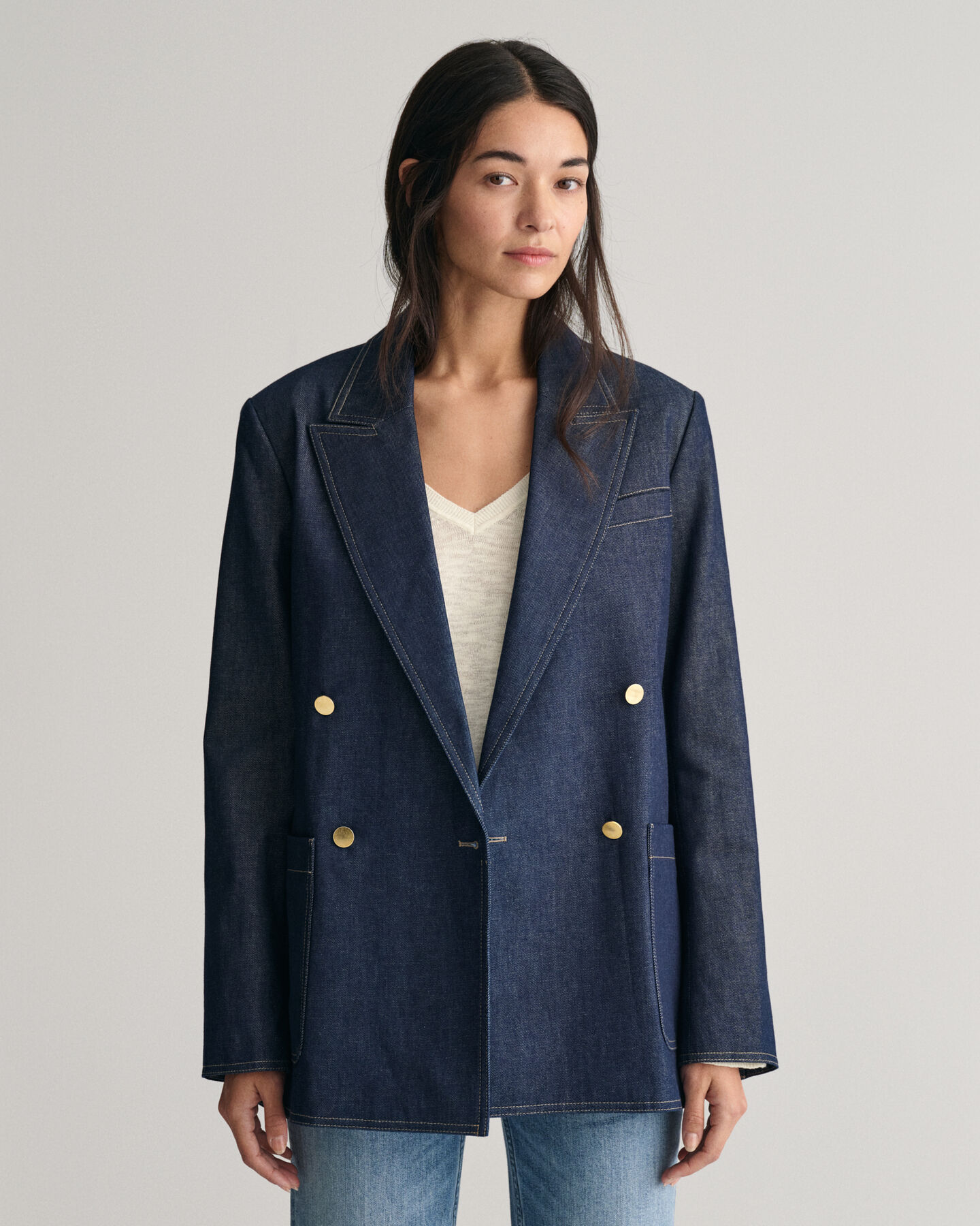 Blazer Club in denim regular fit