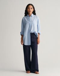Pantaloni Pull-on in misto lino relaxed fit
