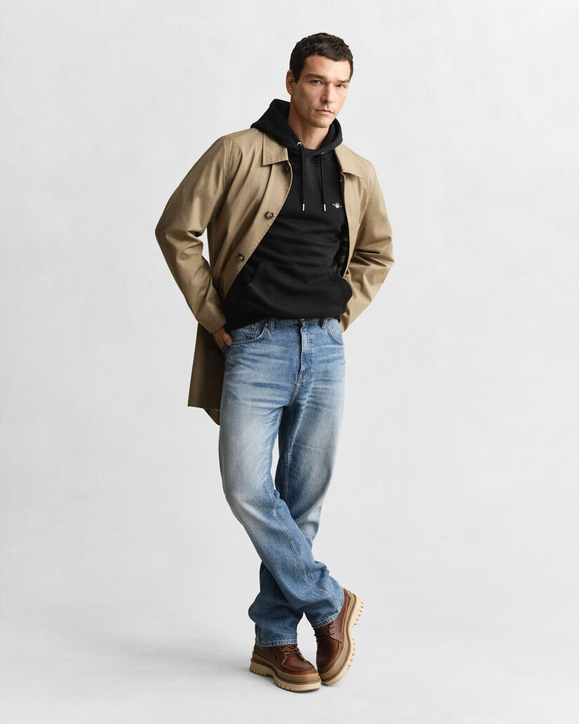 Felpa Shield con cappuccio