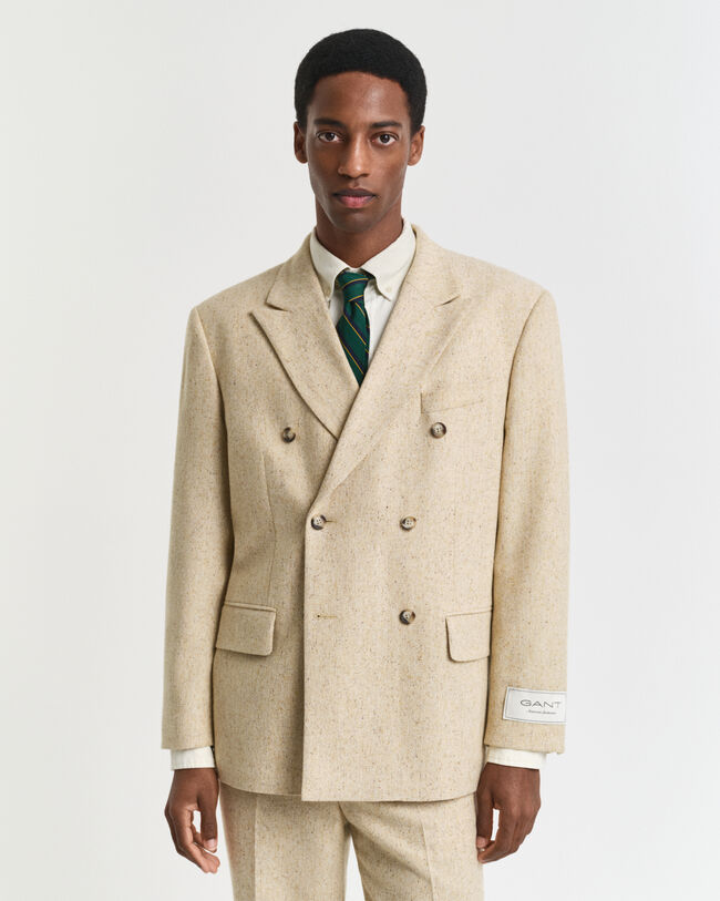 Giacca da abito Nepps con motivo a spina di pesce relaxed fit