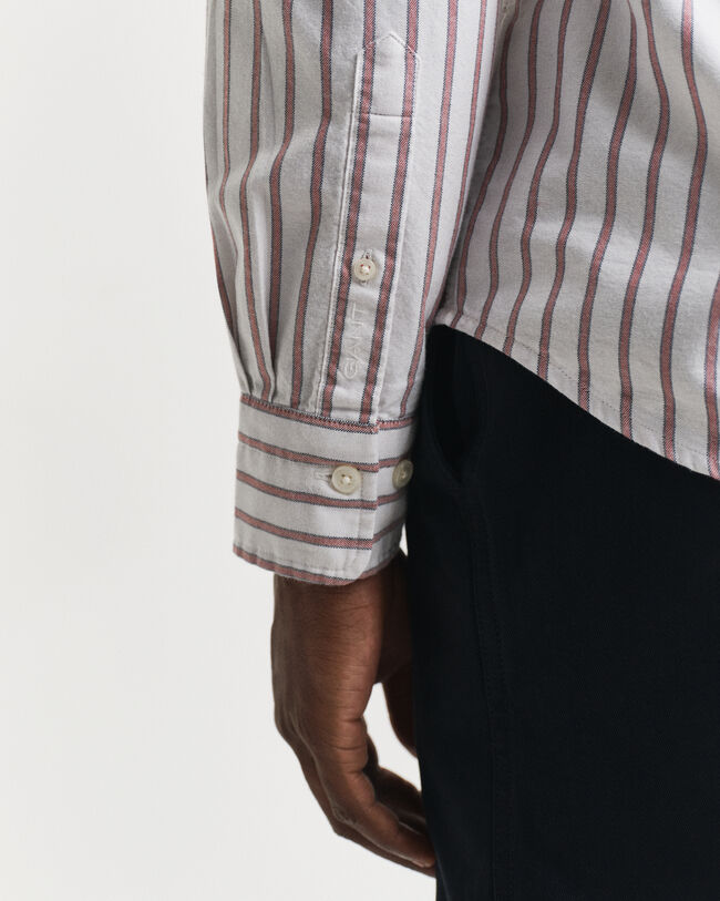 Camicia Archive Oxford a righe regular fit
