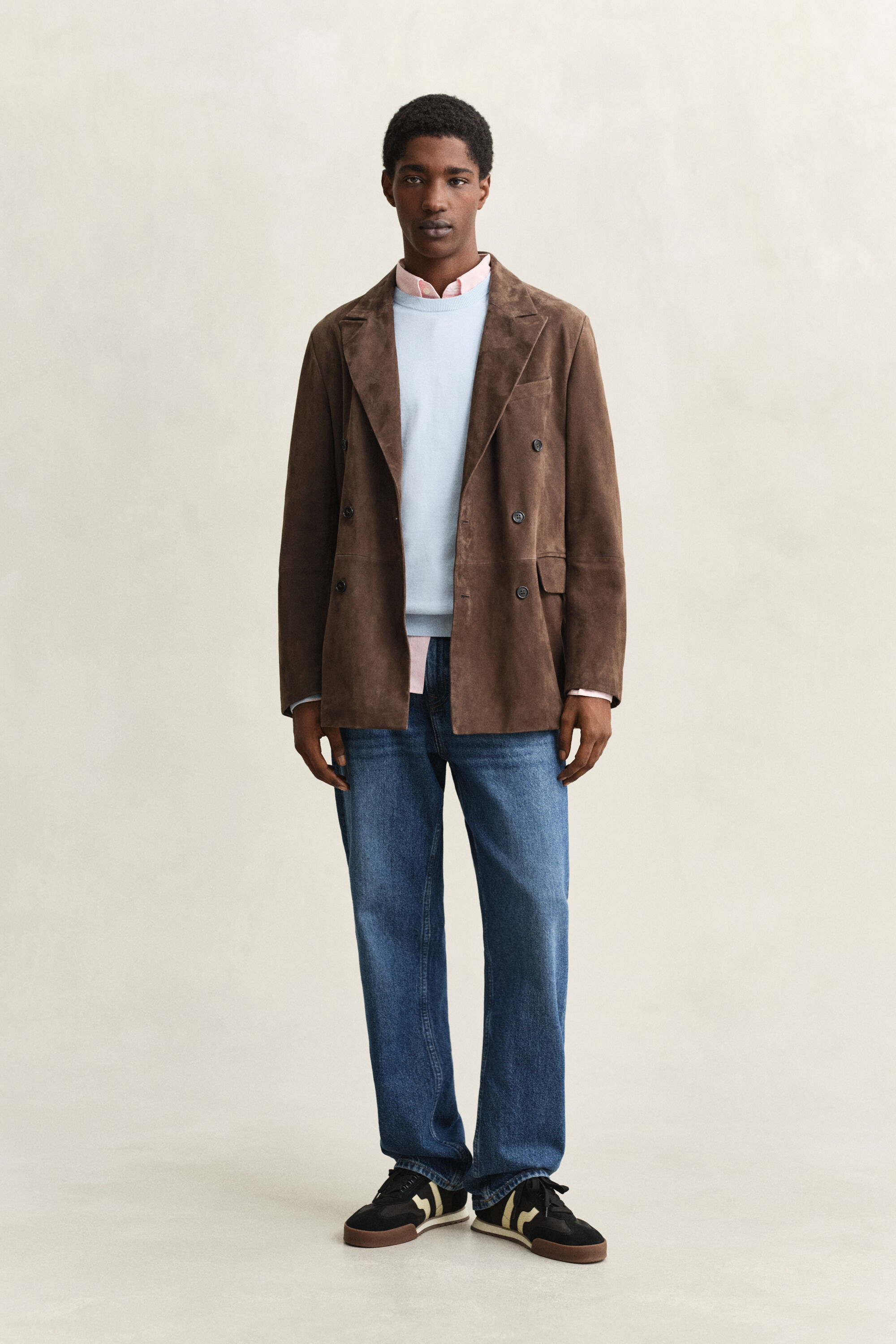 Maglia girocollo in cotone