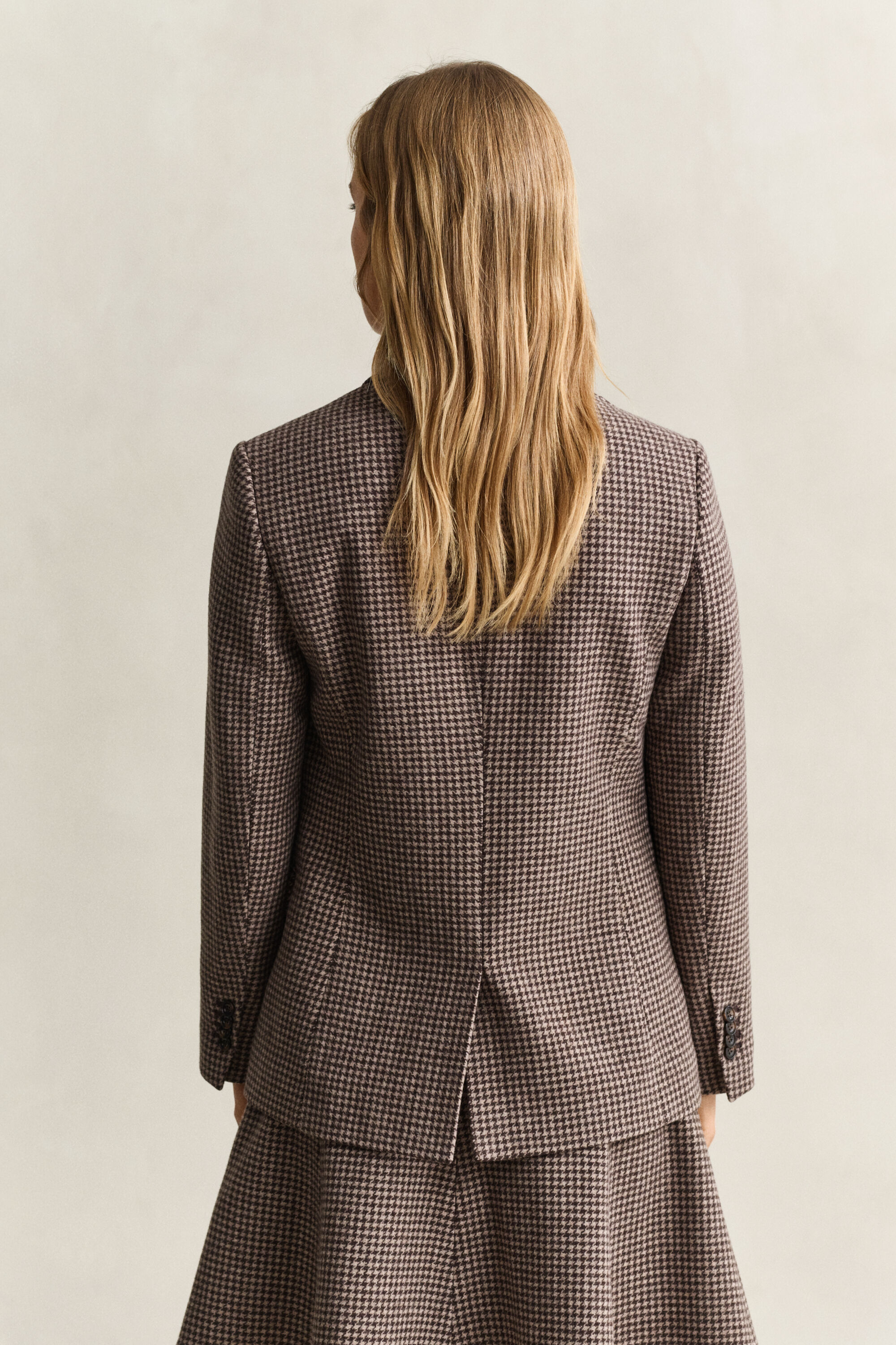 Blazer pied-de-poule