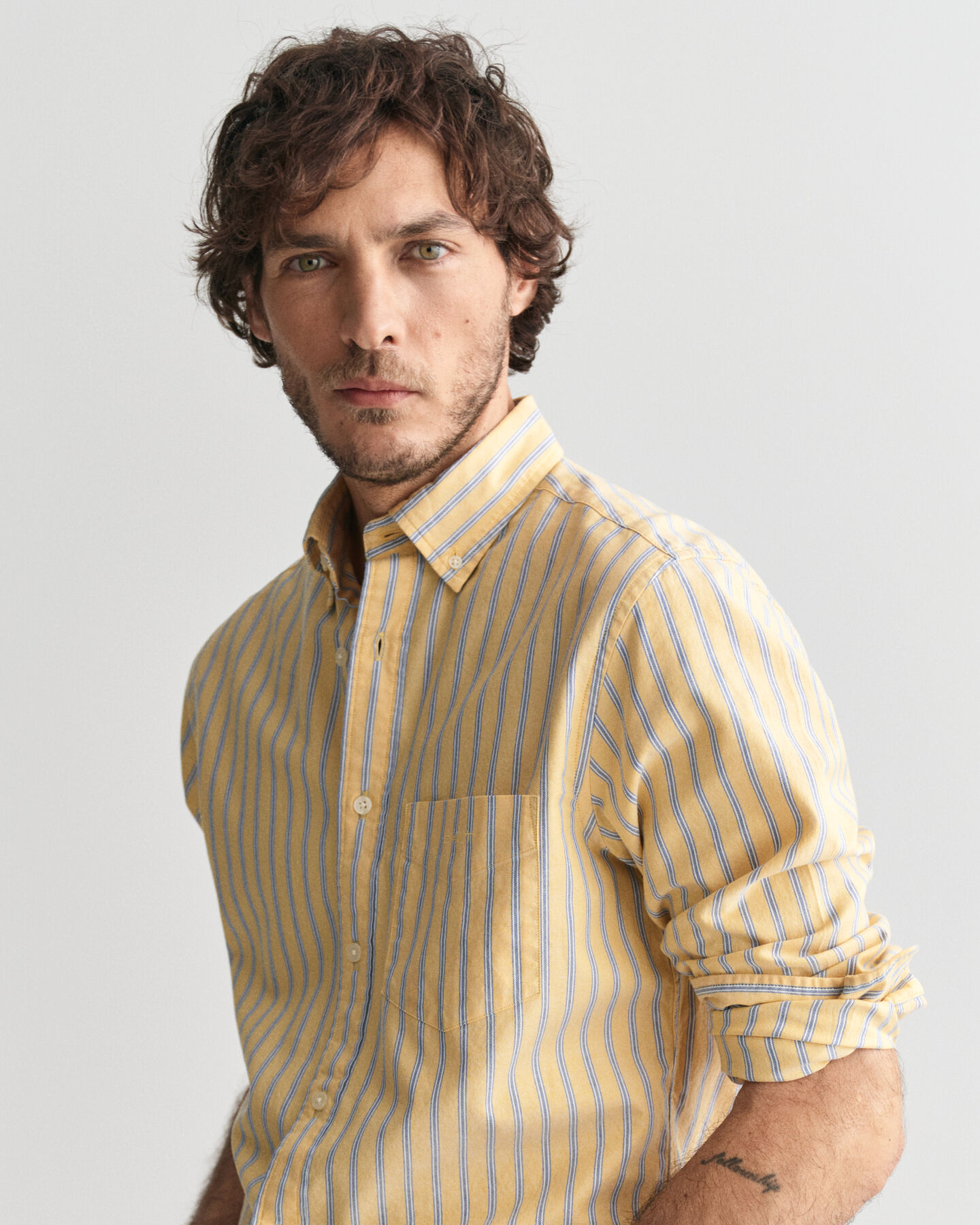 Camicia Archive Oxford a righe regular fit