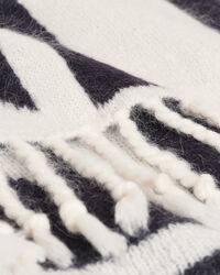 Sciarpa in mohair Quadrat Logo