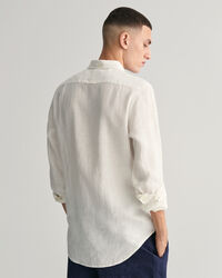 Camicia di lino slim fit