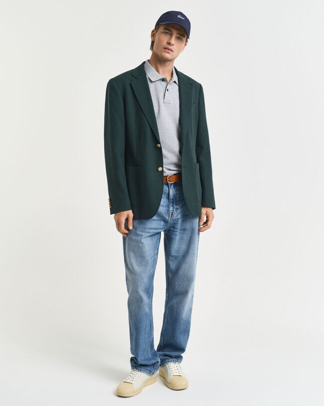 Polo Shield in piqué slim fit