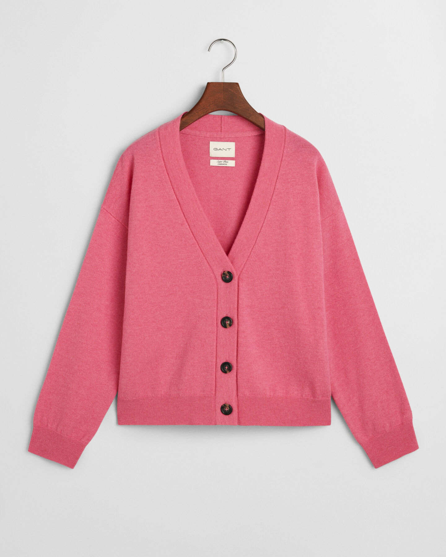 Cardigan in finissima lana d'agnello