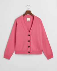 Cardigan in finissima lana d'agnello