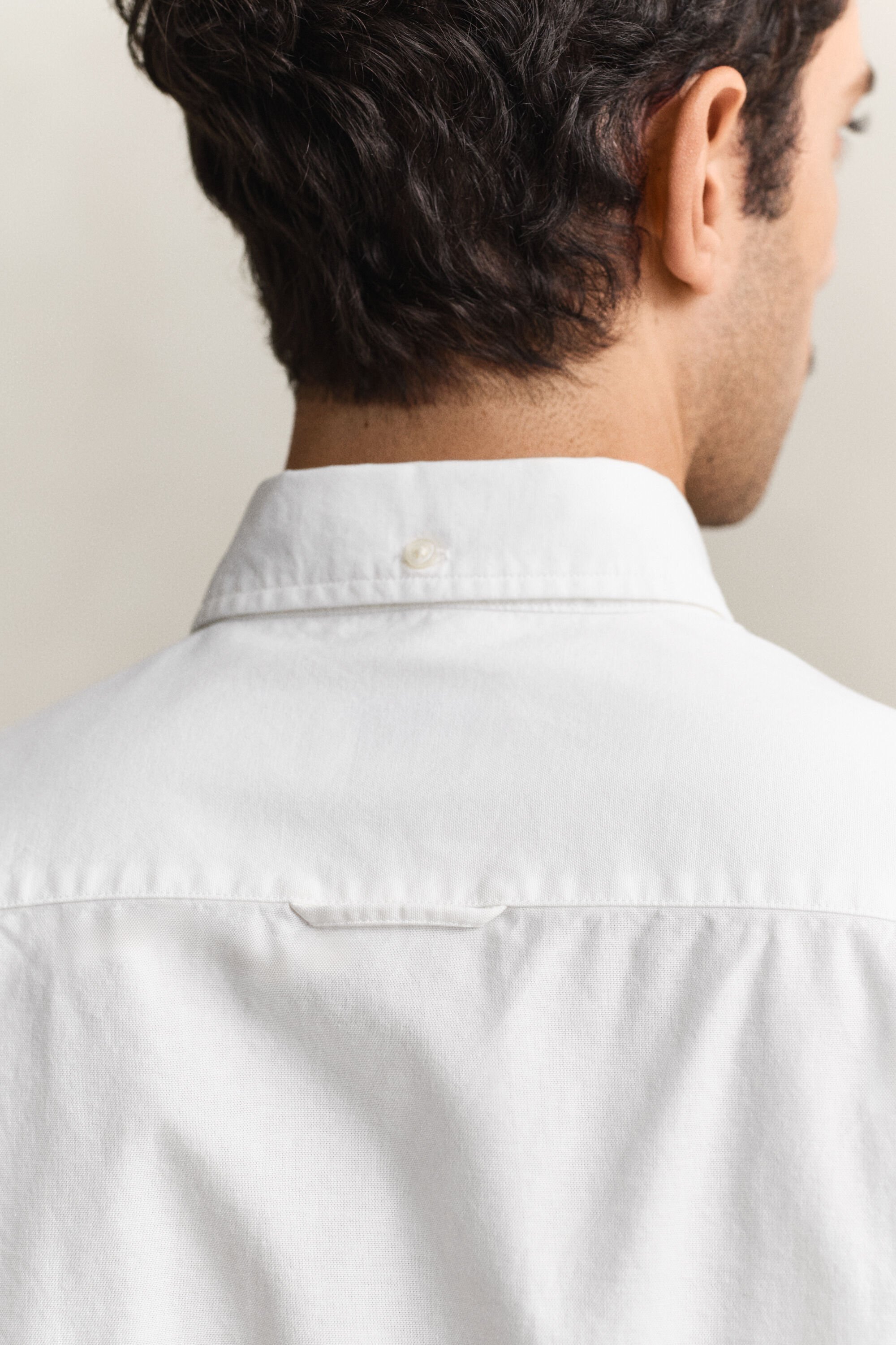 Camicia elasticizzata Oxford slim fit