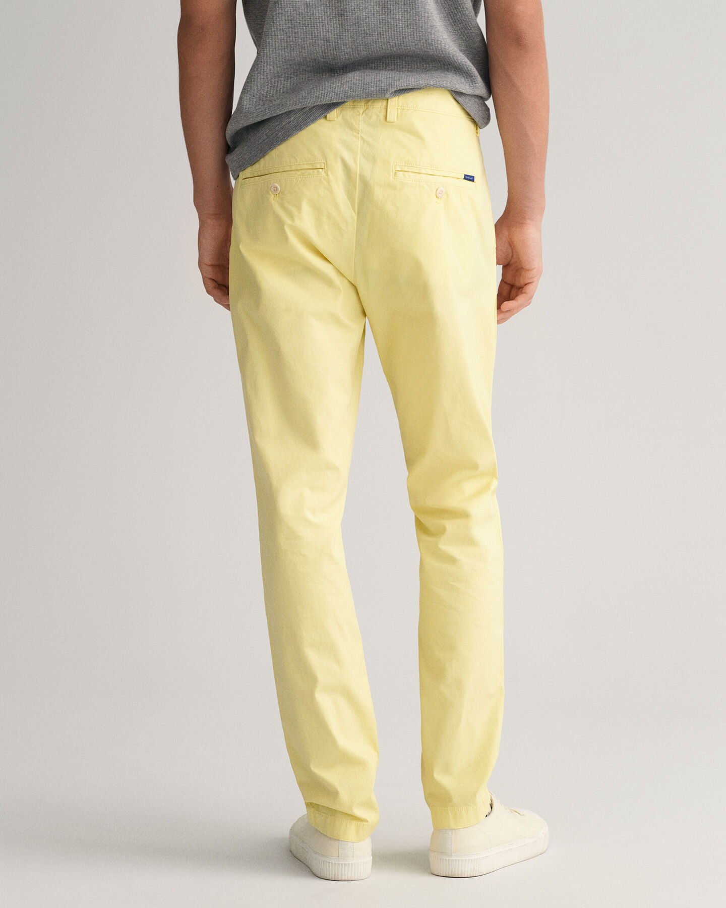 Pantaloni chino Hallden Sunfaded slim fit