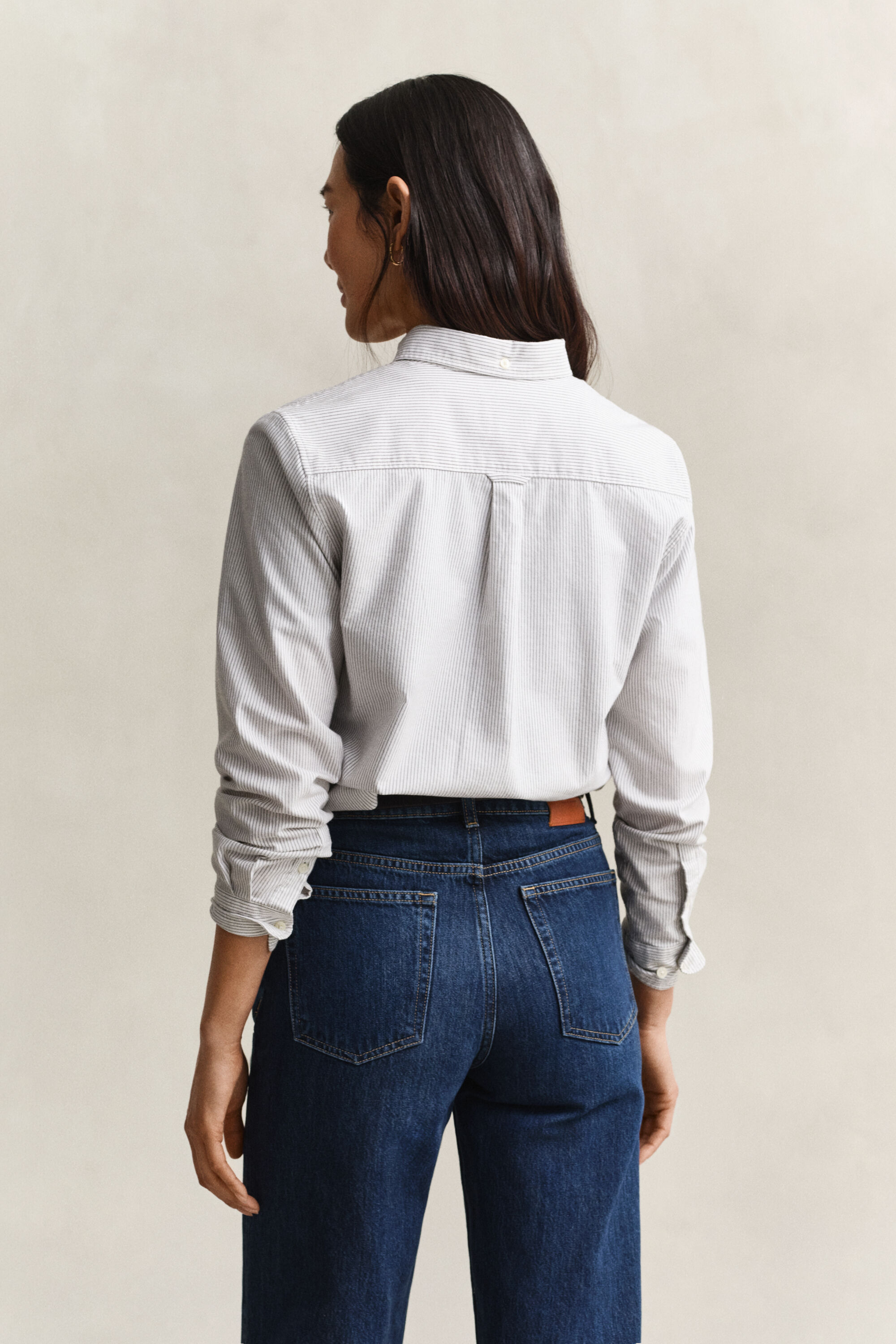 Camicia Oxford classica a righe